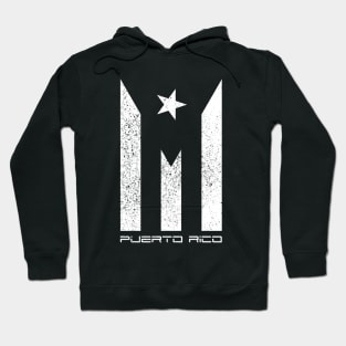 Puerto Rico Flag Distress Flag Boricua Hoodie